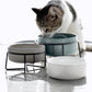 elevated pet bowl stand | ceramic pet bowl with stand | best raised cat bowls
