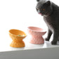 ceramic bowl for cats | best raised cat bowl | sturdy ceramic pet bowl  