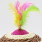 sisal rope cat toys with feather teaser